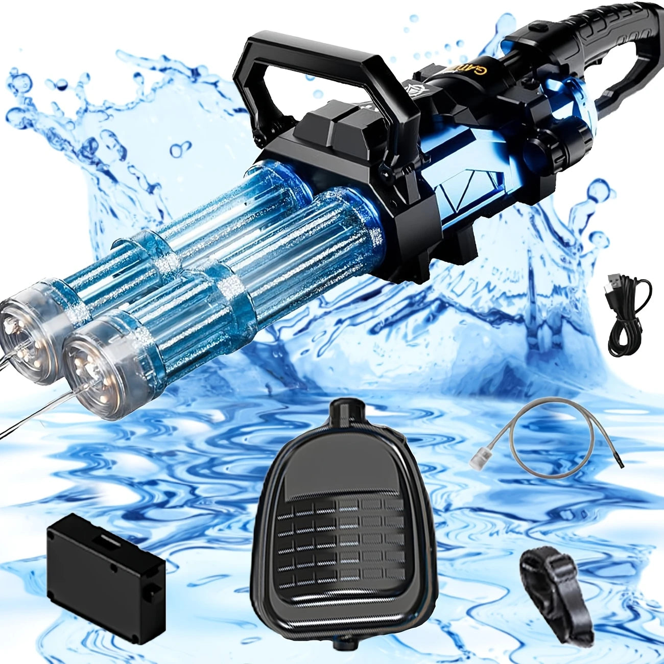 Gatling Rotating Water Gun TOY FOR SUMMER