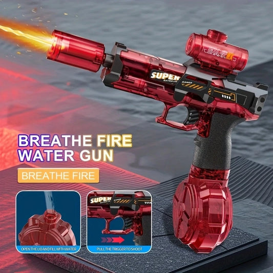 Electric Water Gun with Realistic Muzzle Flash